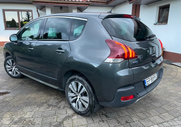 Peugeot 3008 cena 43500 przebieg: 106000, rok produkcji 2016 z Miechów małe 781